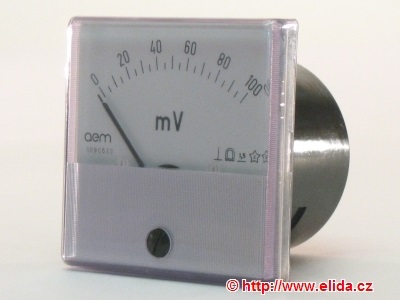 voltmetr MP  80        0-100mV